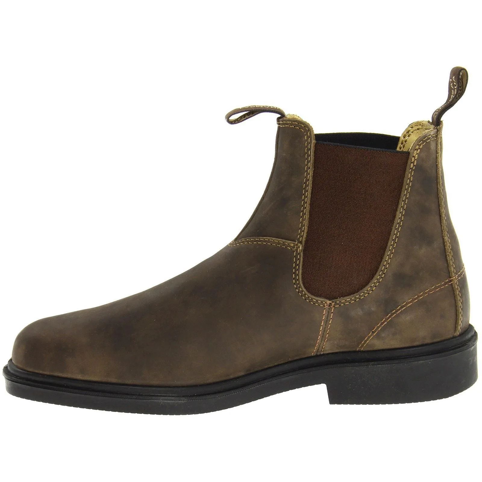 1306 Water-Resistant Leather Unisex Chelsea Boots