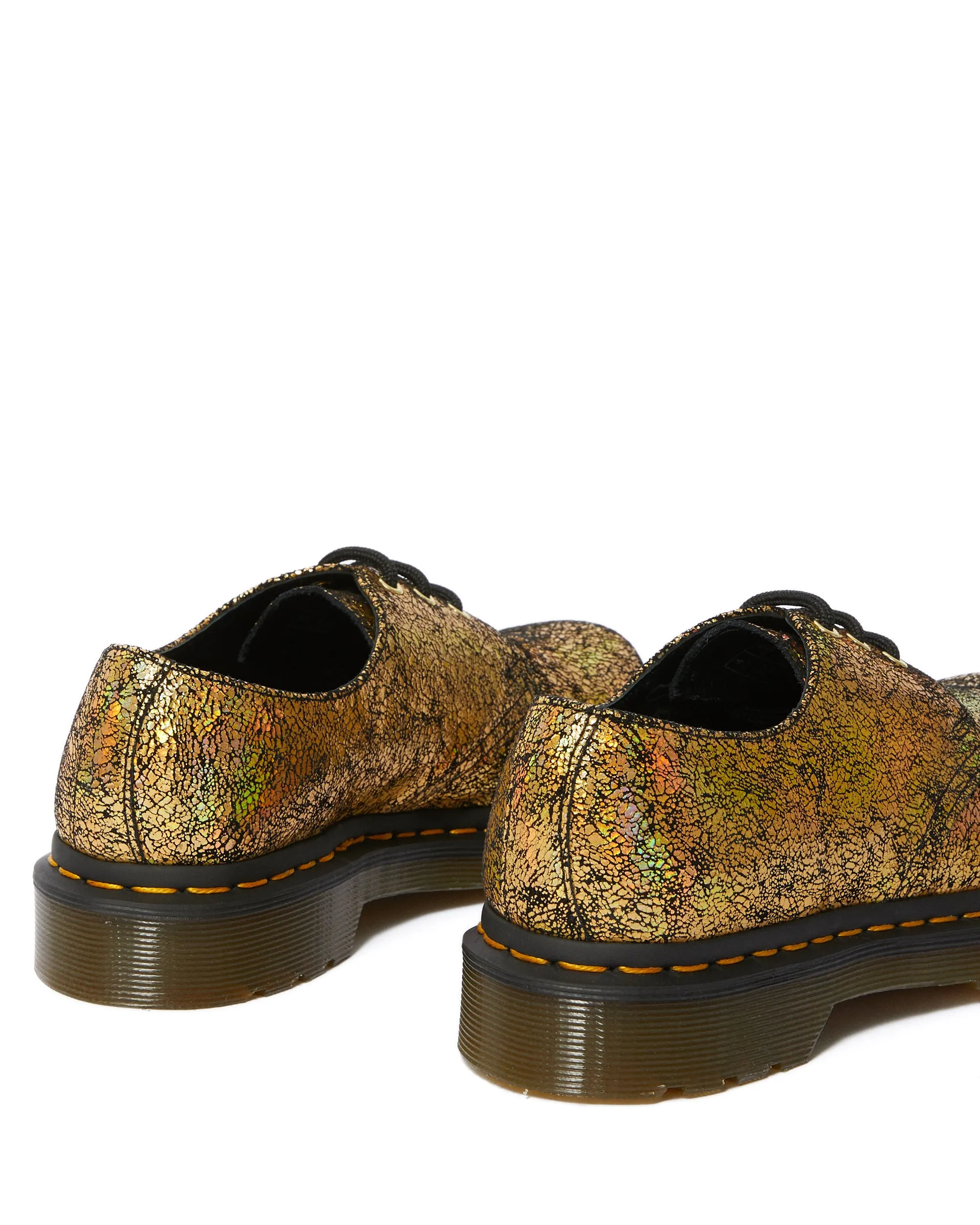 1461 GOLD IRIDESCENT CRACKLE OXFORD