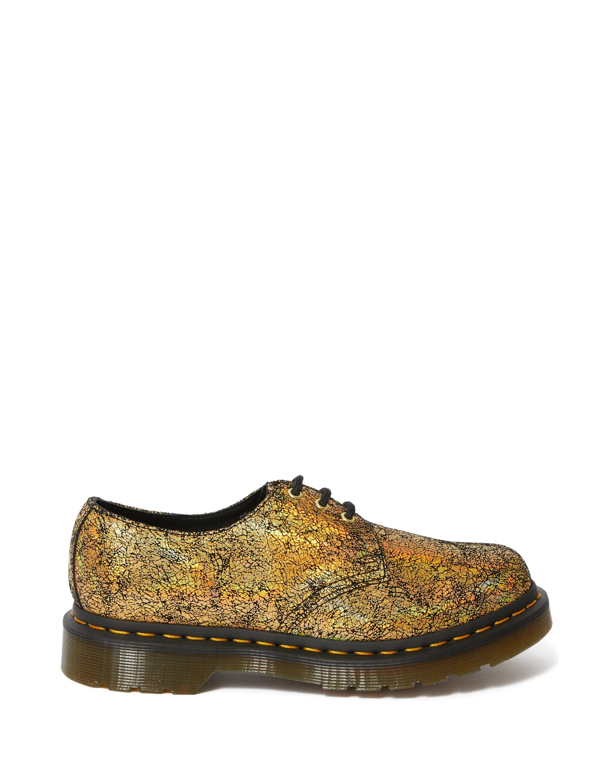 1461 GOLD IRIDESCENT CRACKLE OXFORD