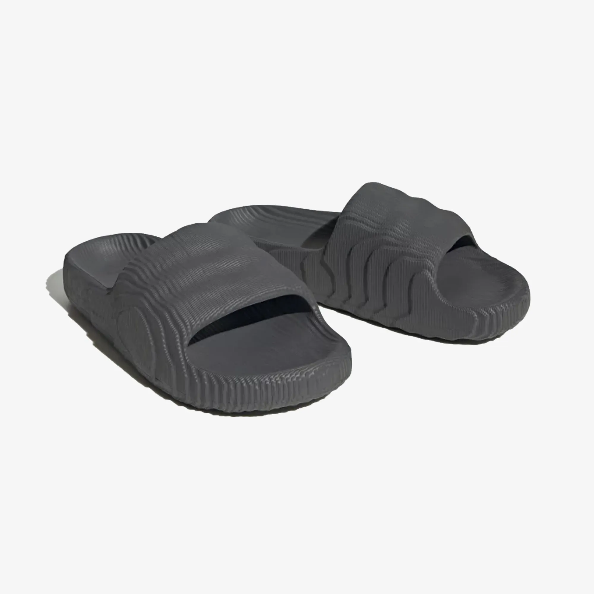 Adidas Originals | ADILETTE 22 SLIDES { GREFIV/GREFIV/CBLACK