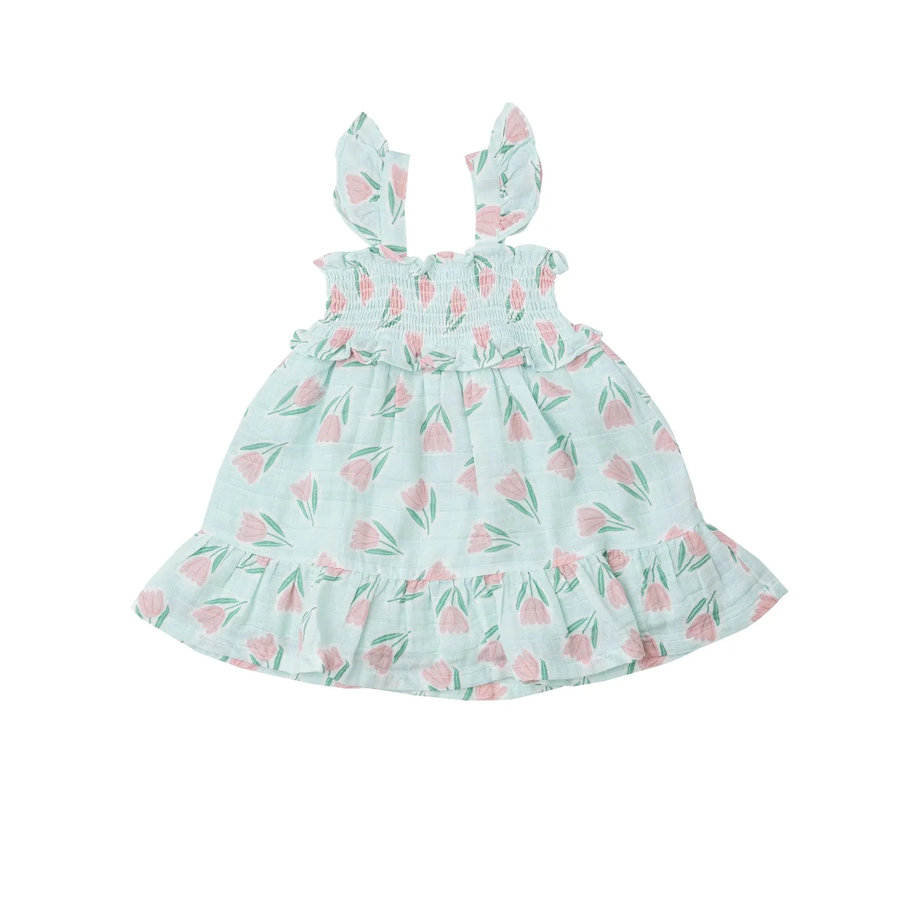 Angel Dear - Smocked Dress - Tulips