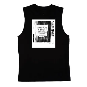 Are You A Slut? Sleeveless T-Shirt