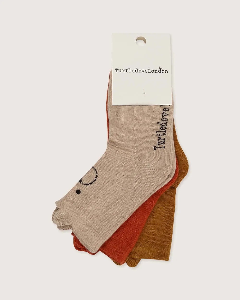 Bear Character Socks - 3 Pack