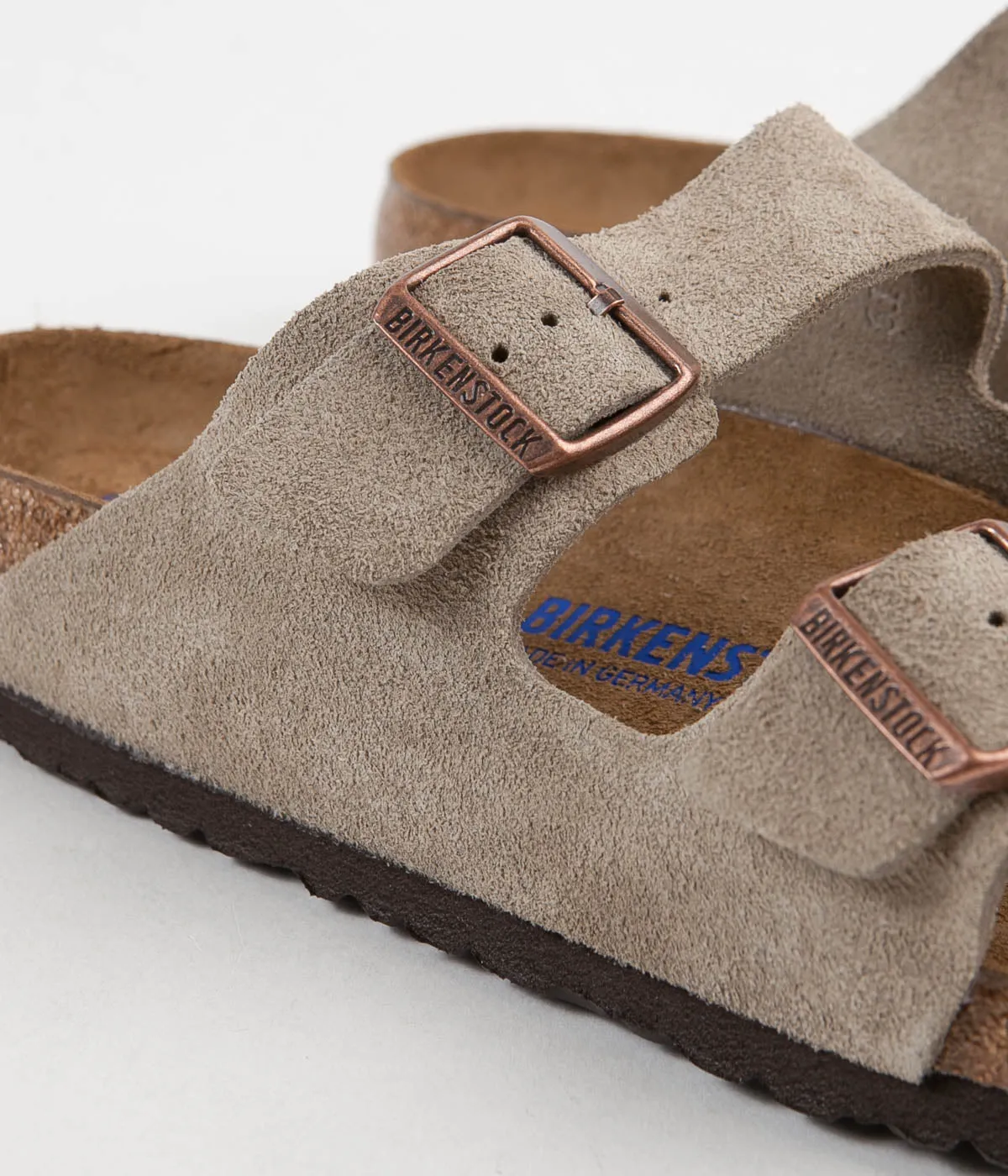 Birkenstock Arizona SFB Sandals - Taupe