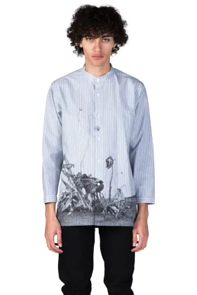 Blue Akari Print Shirt