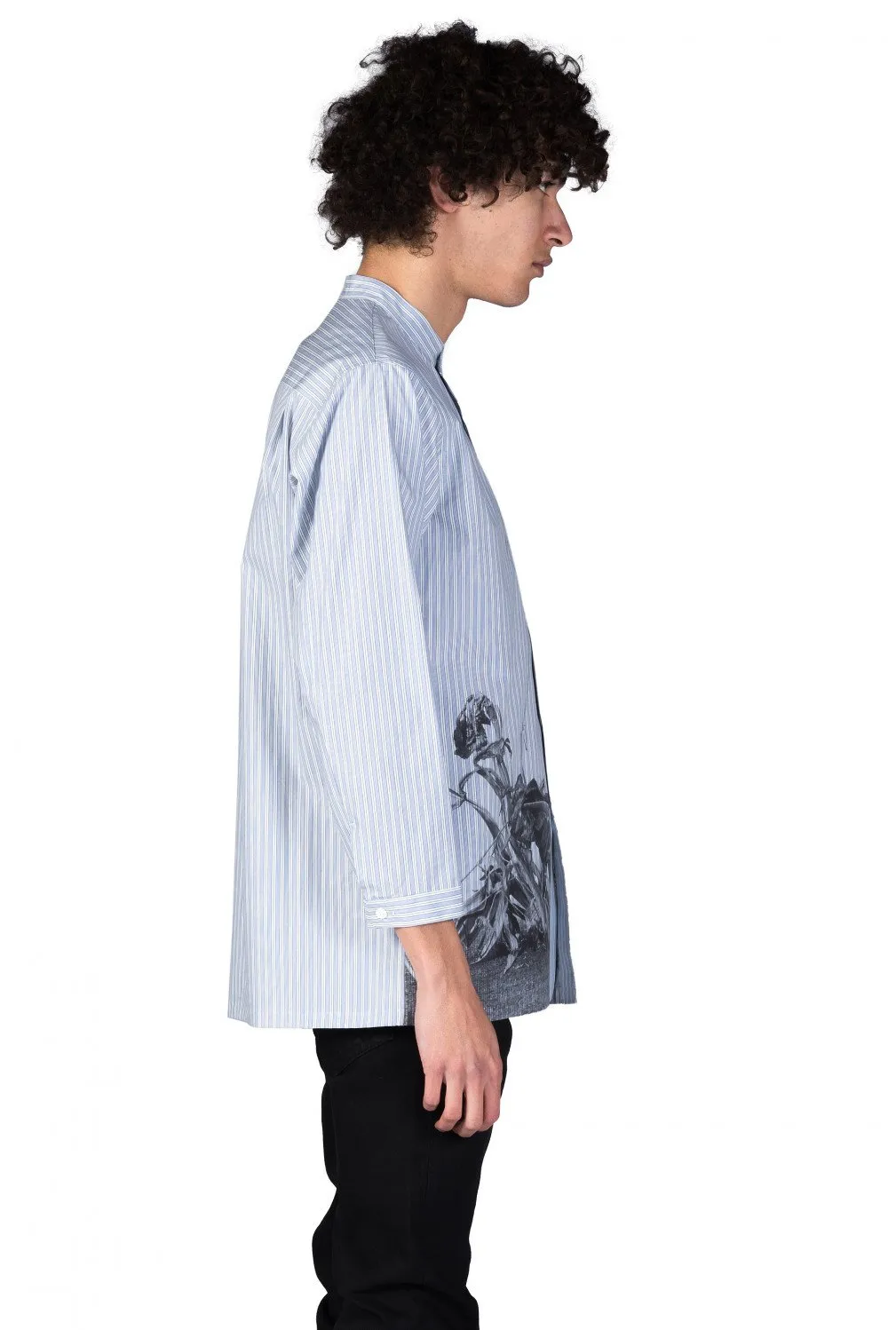 Blue Akari Print Shirt