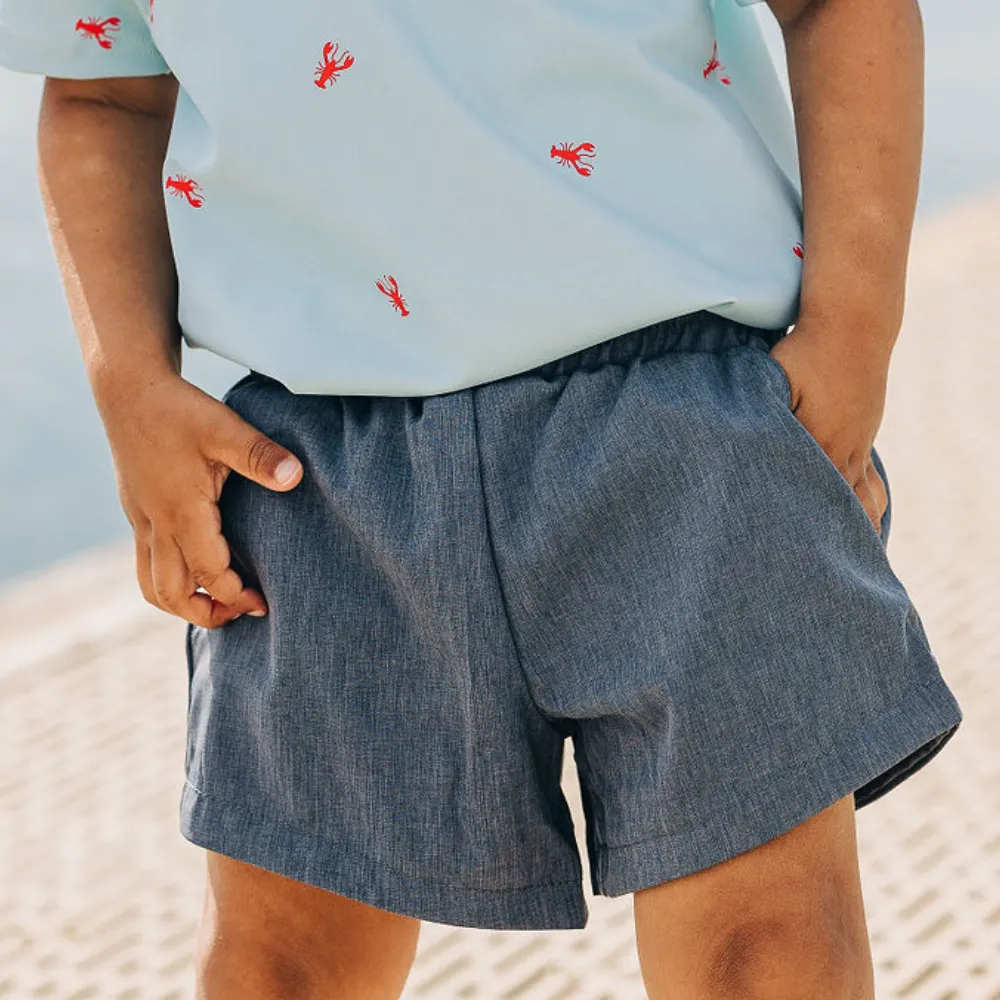 Boy Shorts - Chambray