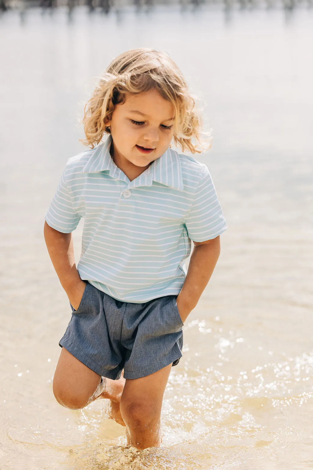 Boy Shorts - Chambray