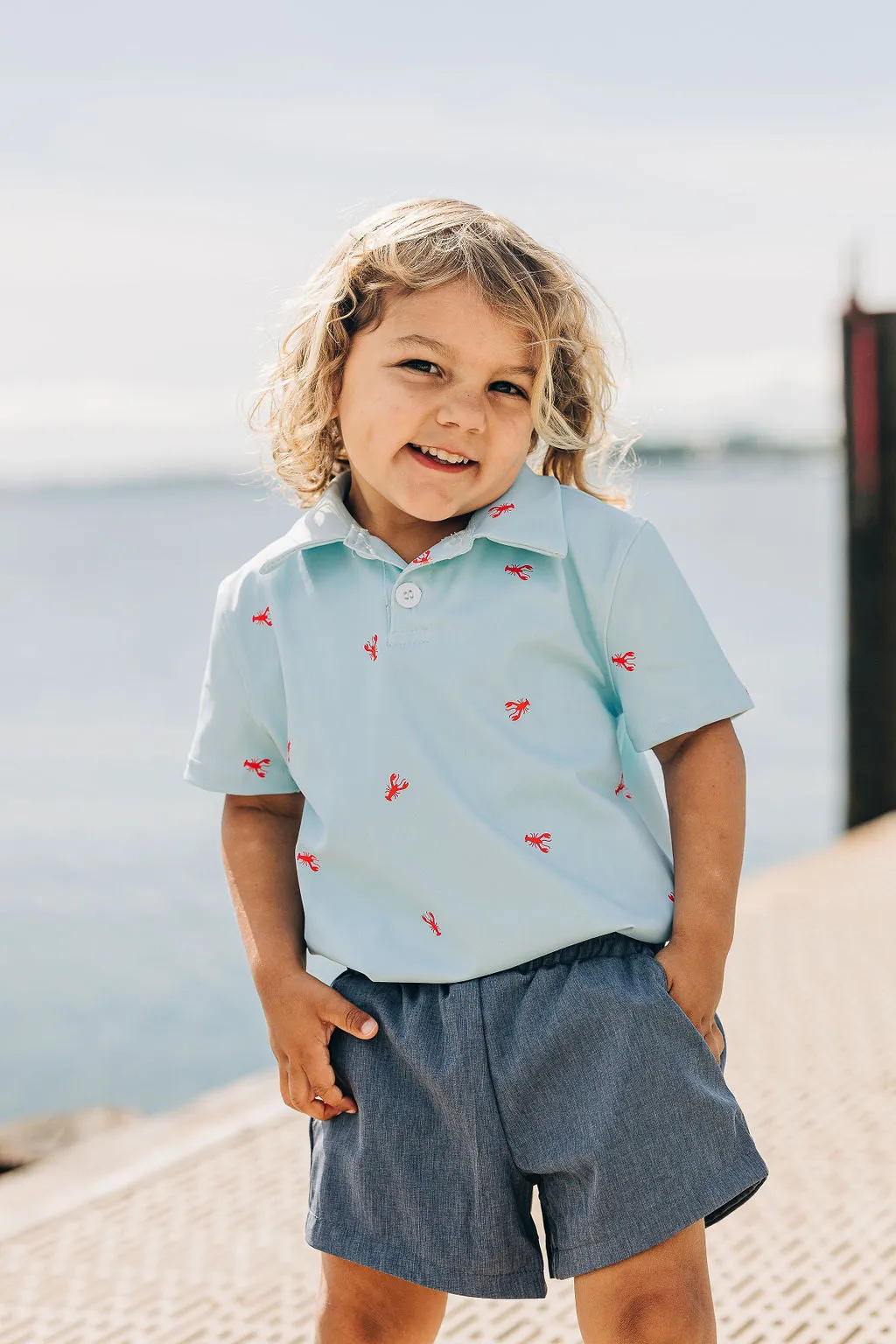 Boy Shorts - Chambray