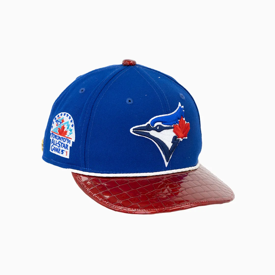 Breyer's Buck 50 Toronto Blue Jays MLB 9Fifty Hat With Leather Visor