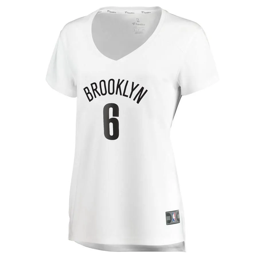 Brooklyn Nets DeAndre Jordan Fanatics Branded Replica Fast Break Association Jersey Womens - White | Ireland P3917O9