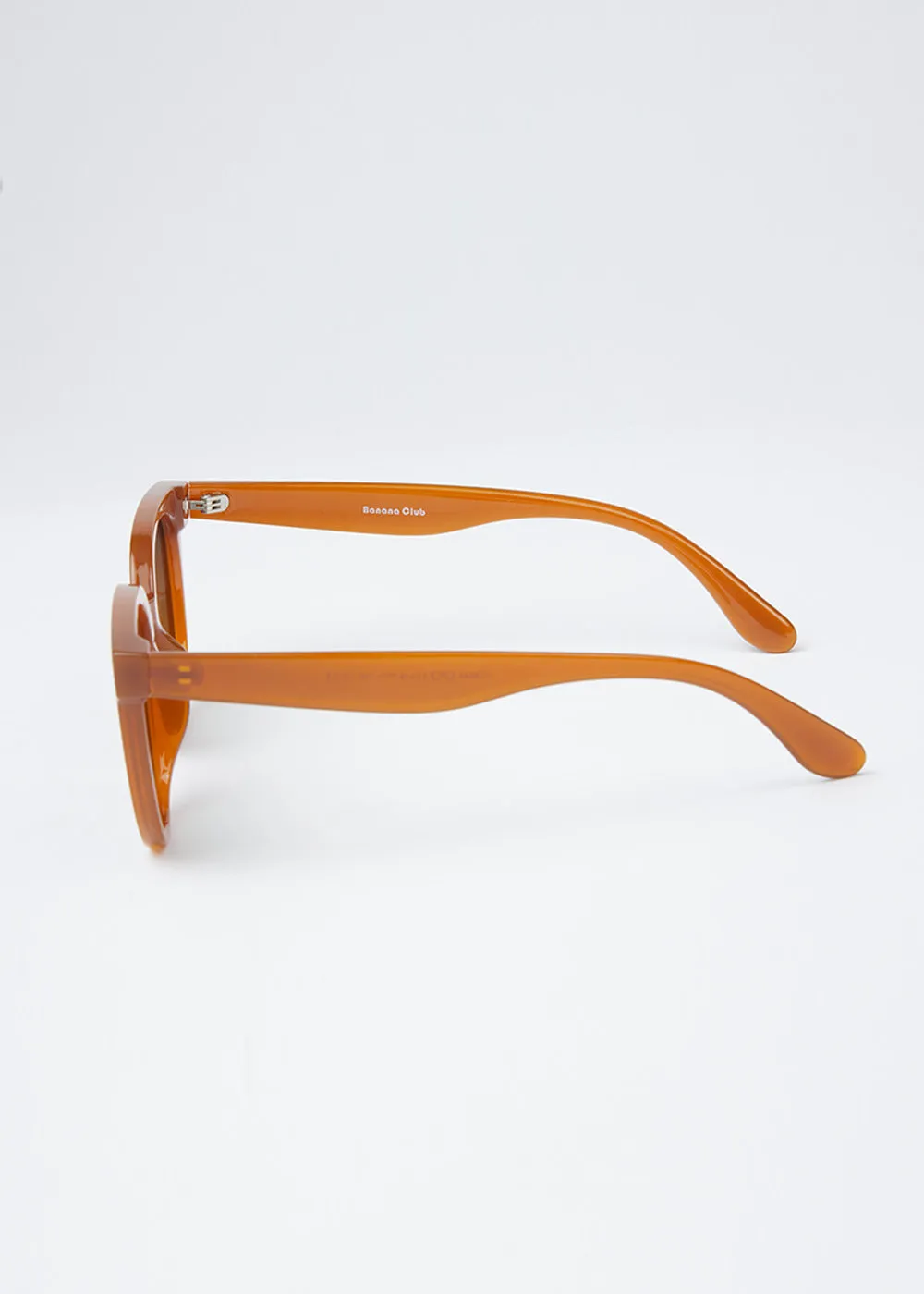 Caramel Cascade Unisex Oval Sunglasses