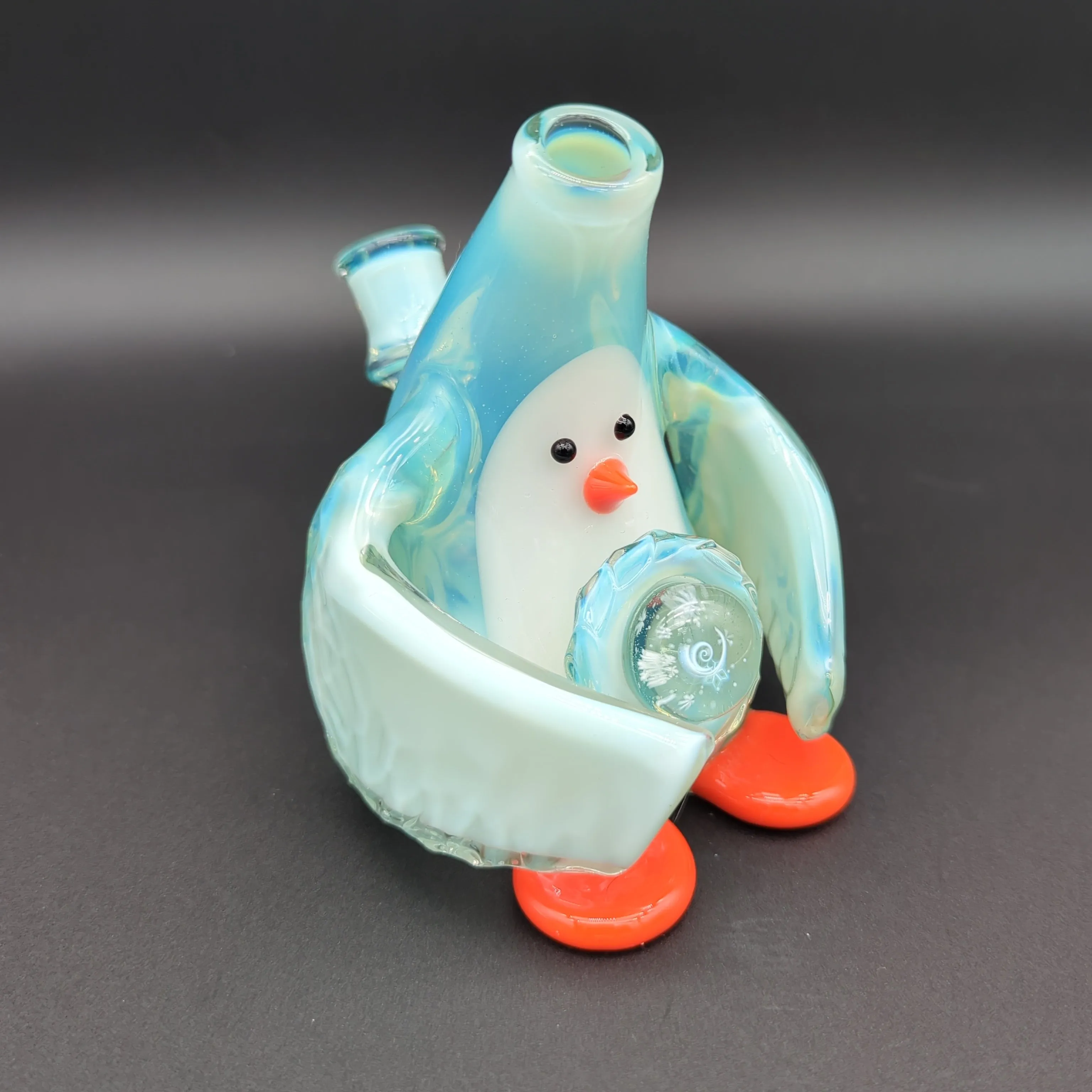 Chaka Glass Faded Ice Cave Penguin Dab Rig