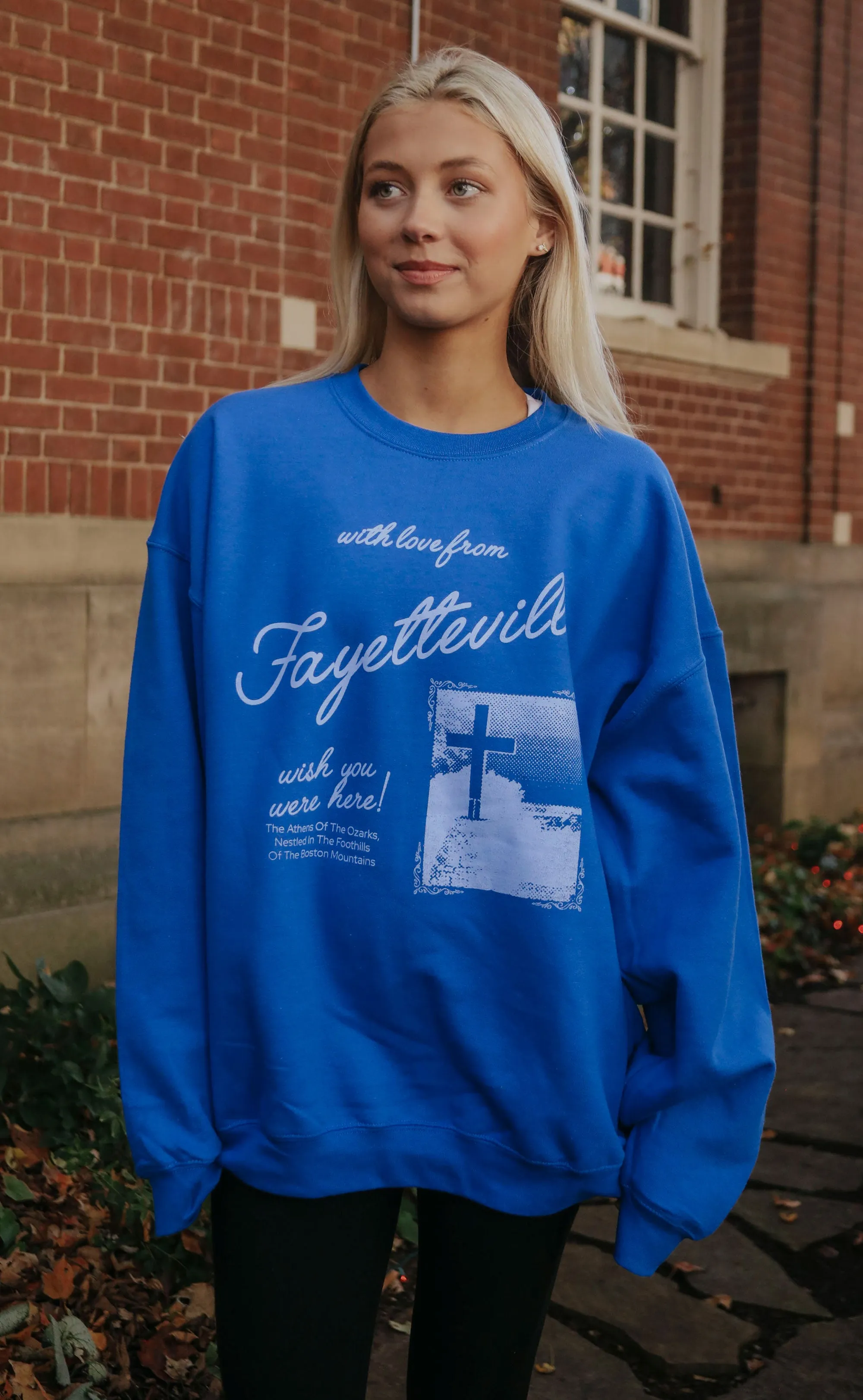 charlie southern: with love from fayetteville sweatshirt