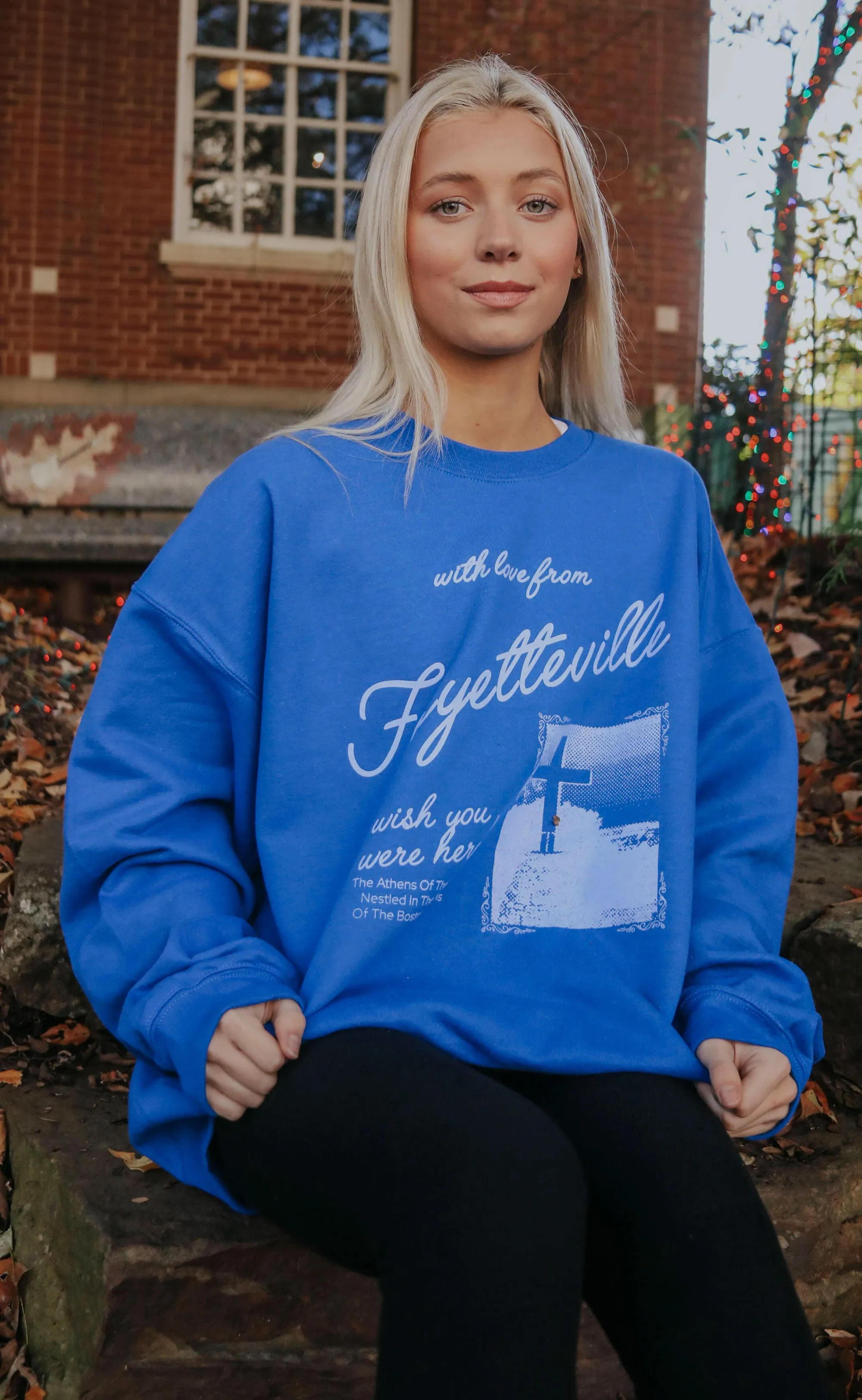 charlie southern: with love from fayetteville sweatshirt