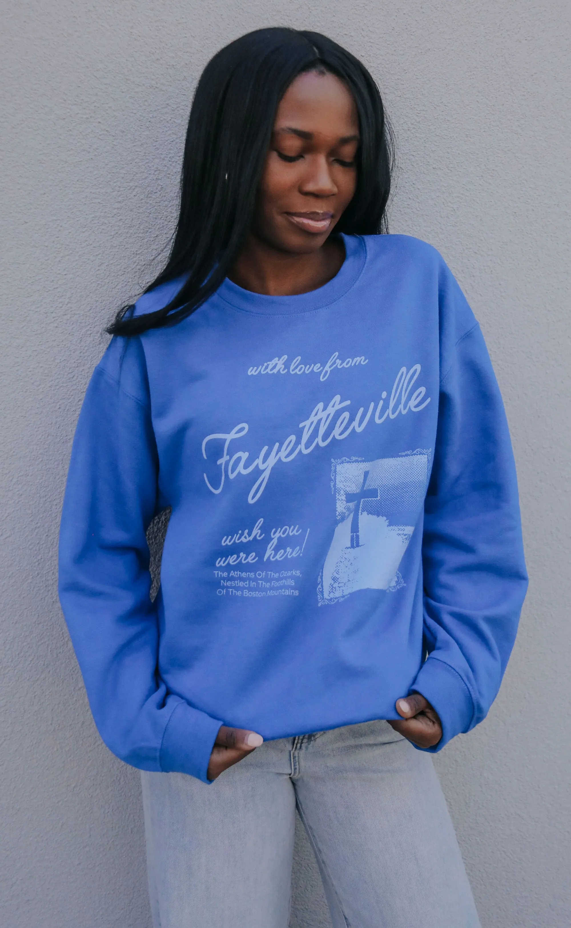 charlie southern: with love from fayetteville sweatshirt