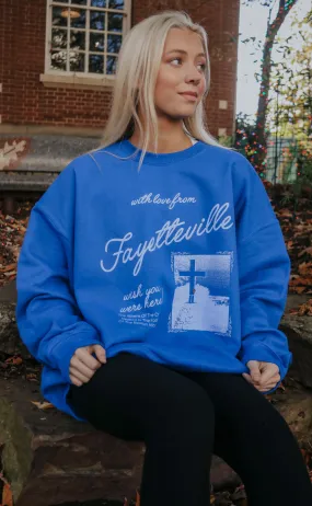 charlie southern: with love from fayetteville sweatshirt