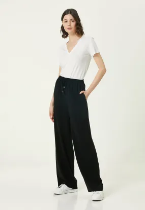 Collection Crepe Pajama Trouser Black