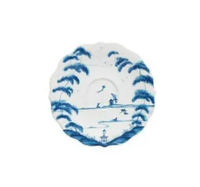 Delft Blue Country Estate saucer