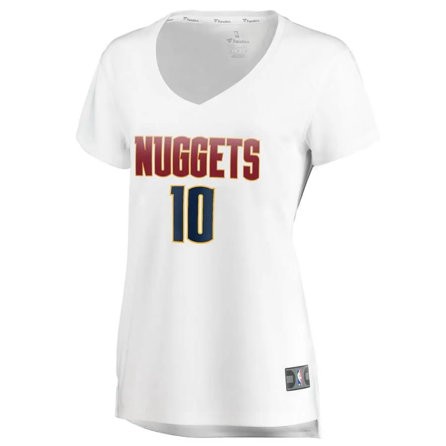 Denver Nuggets Bol Bol Fanatics Branded Replica Fast Break Association Jersey Womens - White | Ireland T6012H1