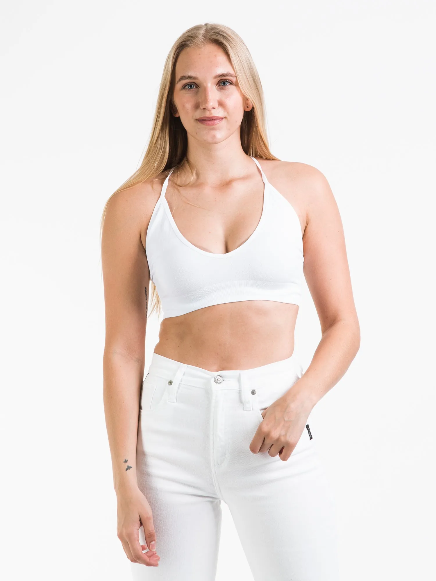 DYNAMIC VNECK RACERBACK BRALETTE - CLEARANCE