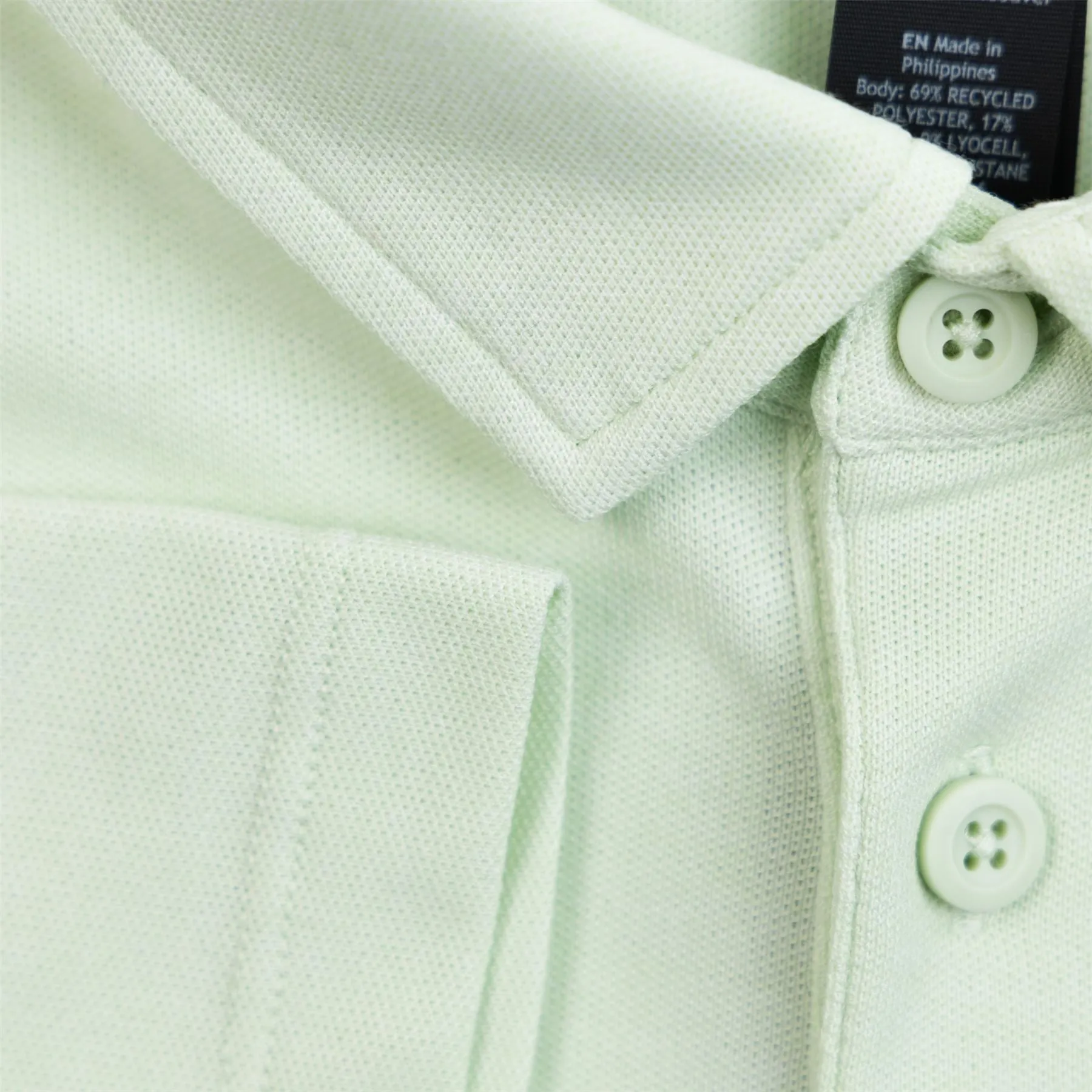 Evolution Stretch Pique Polo Heathered Kohlrabi Green - SS24