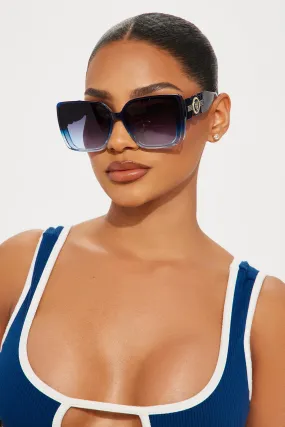 Expensive Habits Sunglasses - Blue