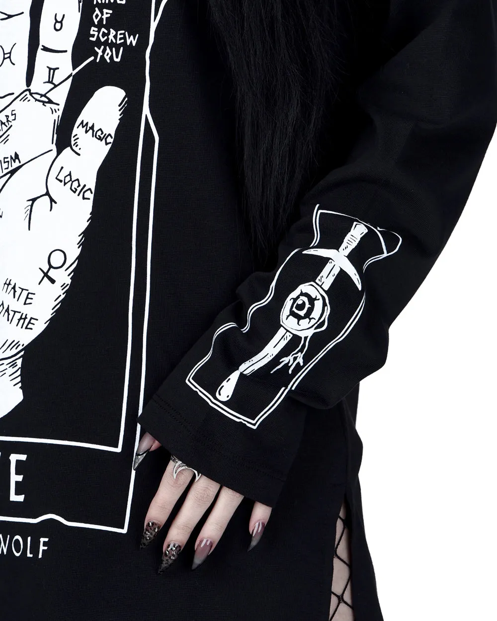 Fate Tarot Long Sleeve Tee