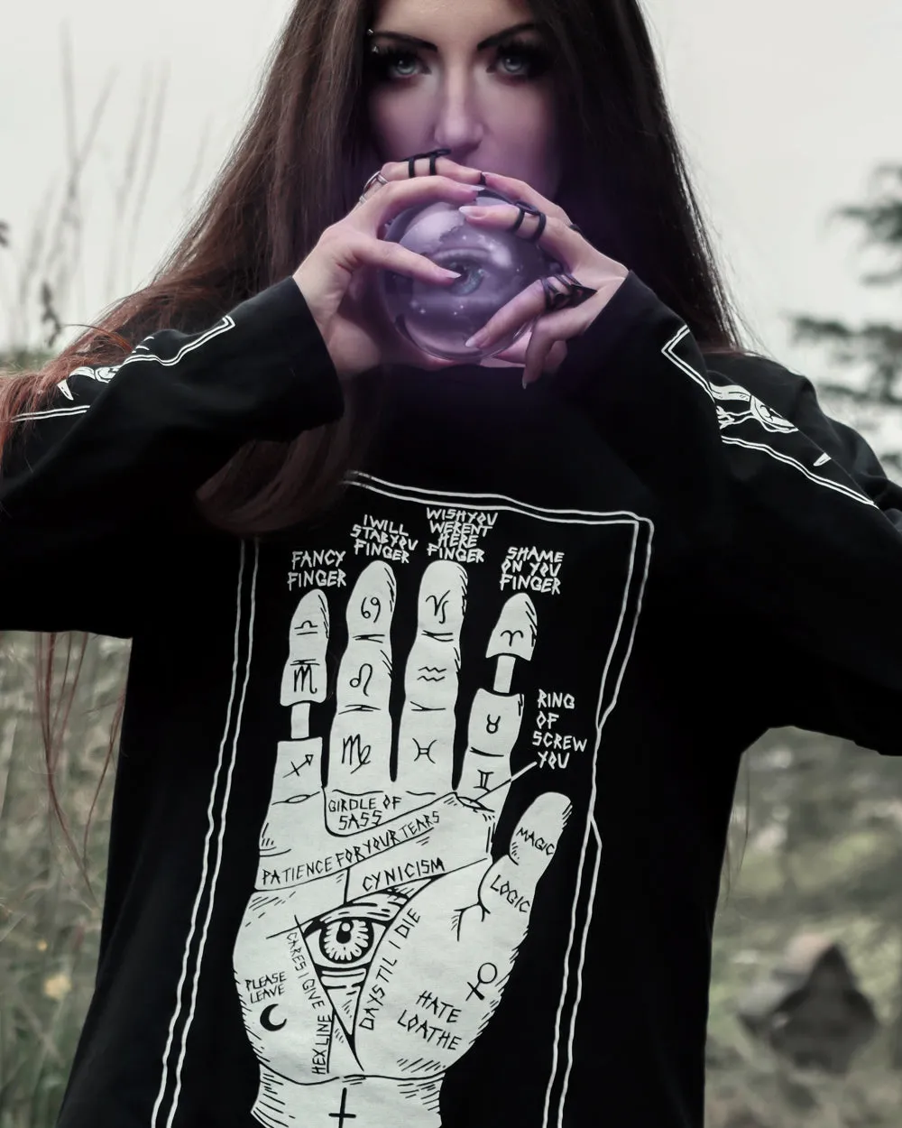 Fate Tarot Long Sleeve Tee