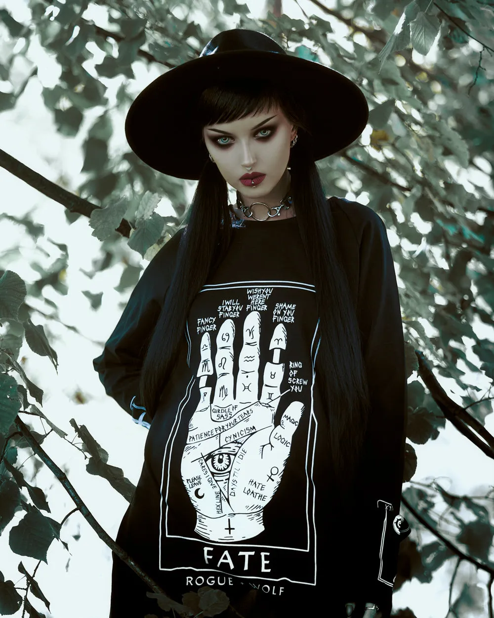 Fate Tarot Long Sleeve Tee