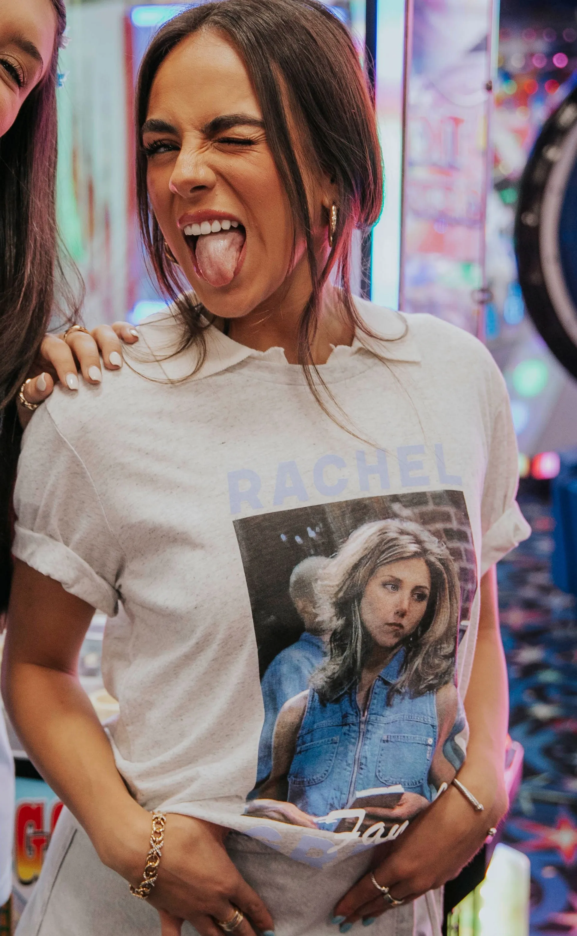 friday   saturday: rachel green fan club t shirt