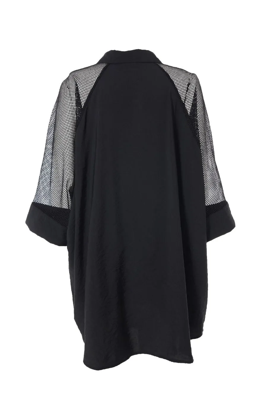 Gozzip Cleo Long Shirt in Black