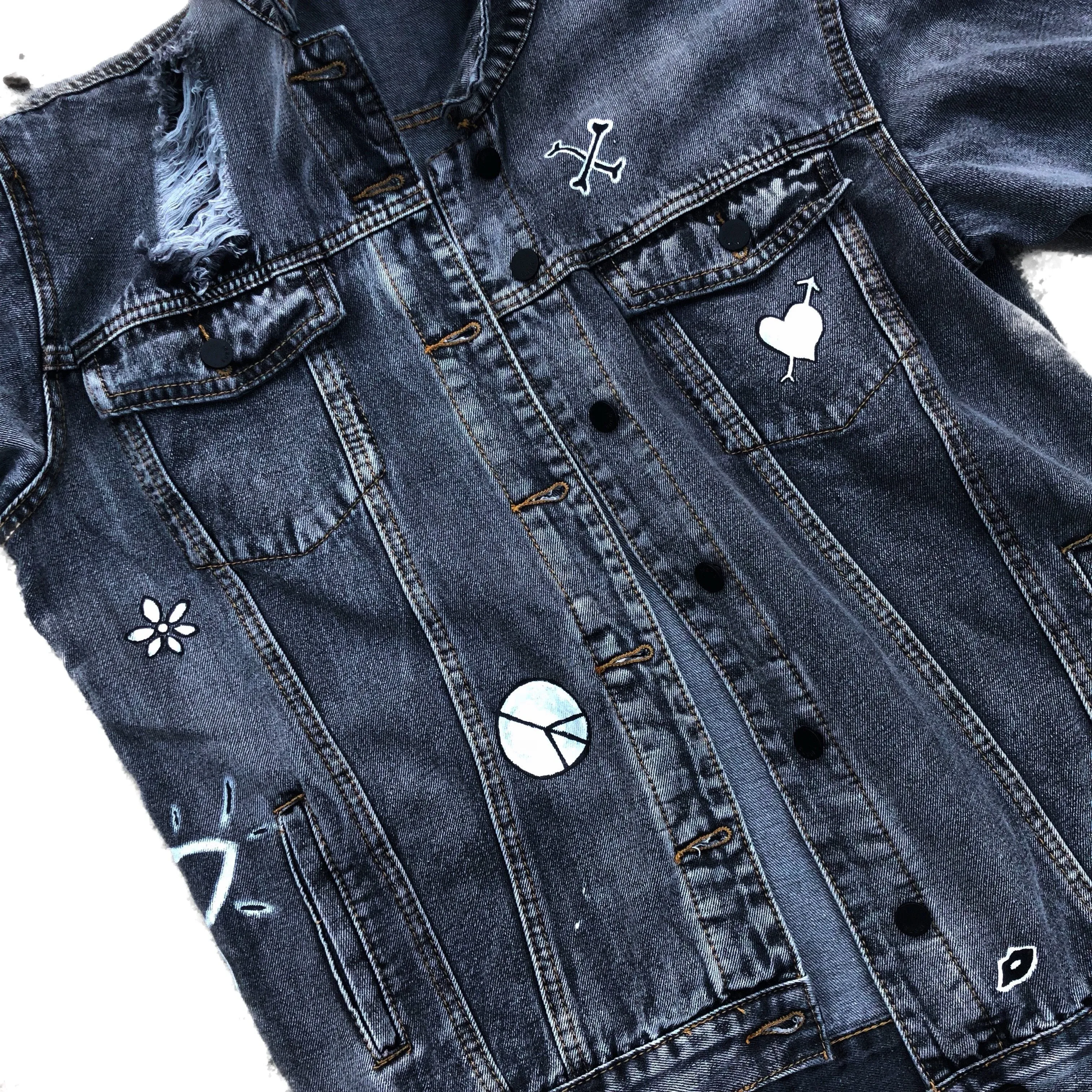 'HAPPY DAZE' DENIM JACKET