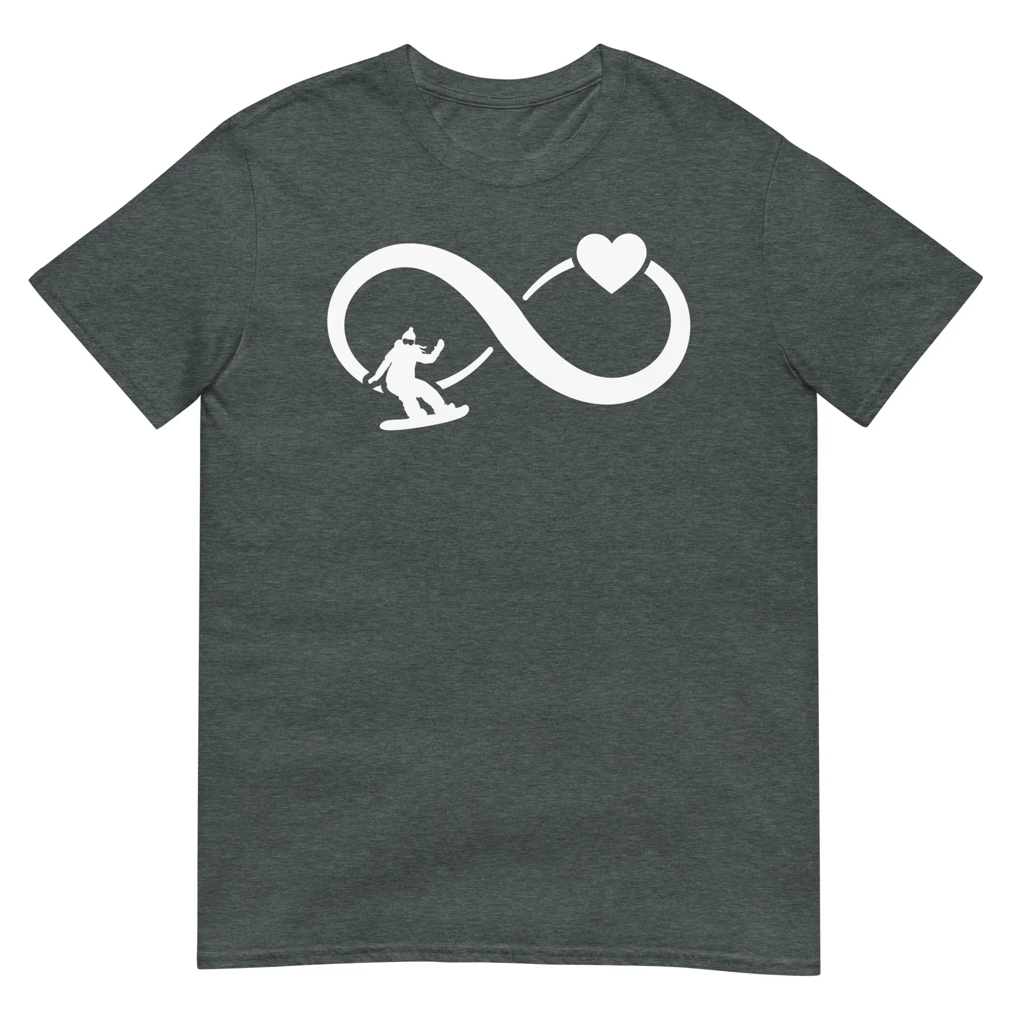 Infinity Heart and Snowboarding 1 - T-Shirt (Unisex)