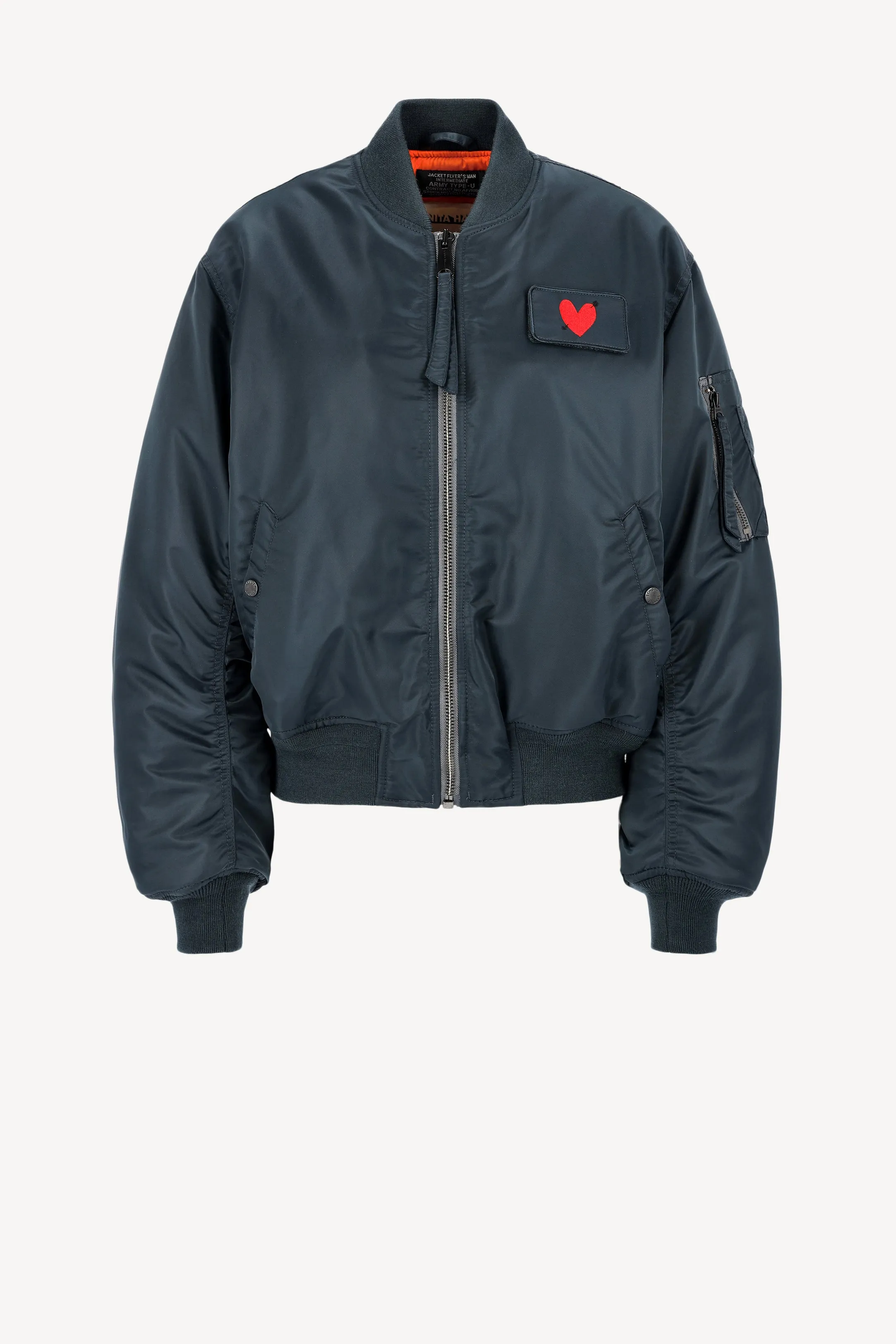 Jacke Airforce 90s 'Heart' in Navy