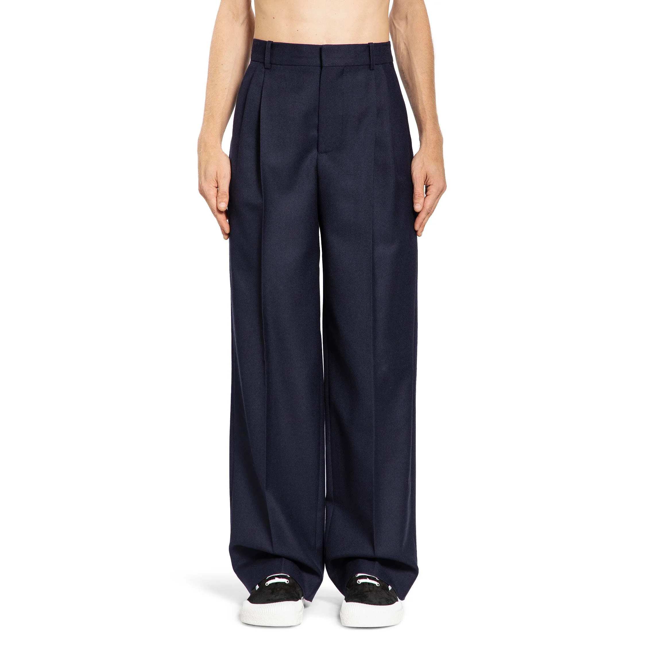 LOEWE MAN BLUE TROUSERS