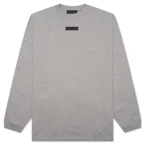 L/S Tee - Dark Heather Oatmeal