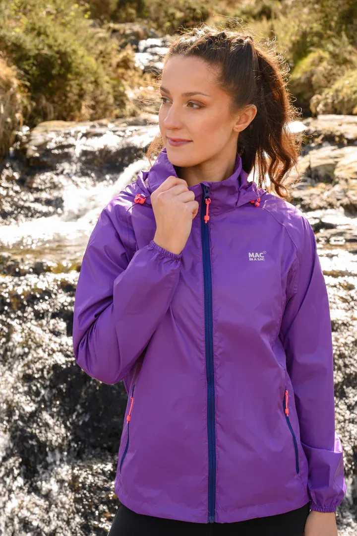 Mac In A Sac Unisex Origin 2 Waterproof Jacket (Purple)