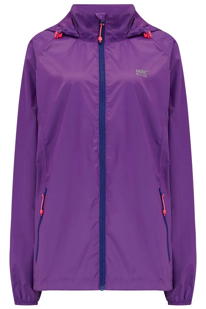 Mac In A Sac Unisex Origin 2 Waterproof Jacket (Purple)