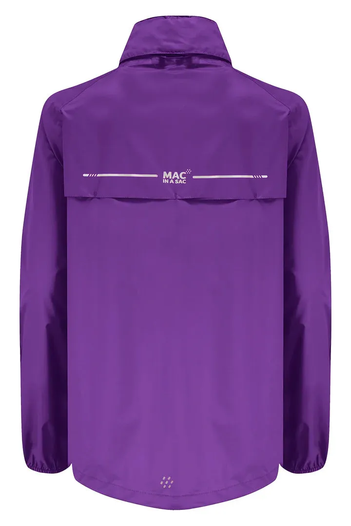 Mac In A Sac Unisex Origin 2 Waterproof Jacket (Purple)