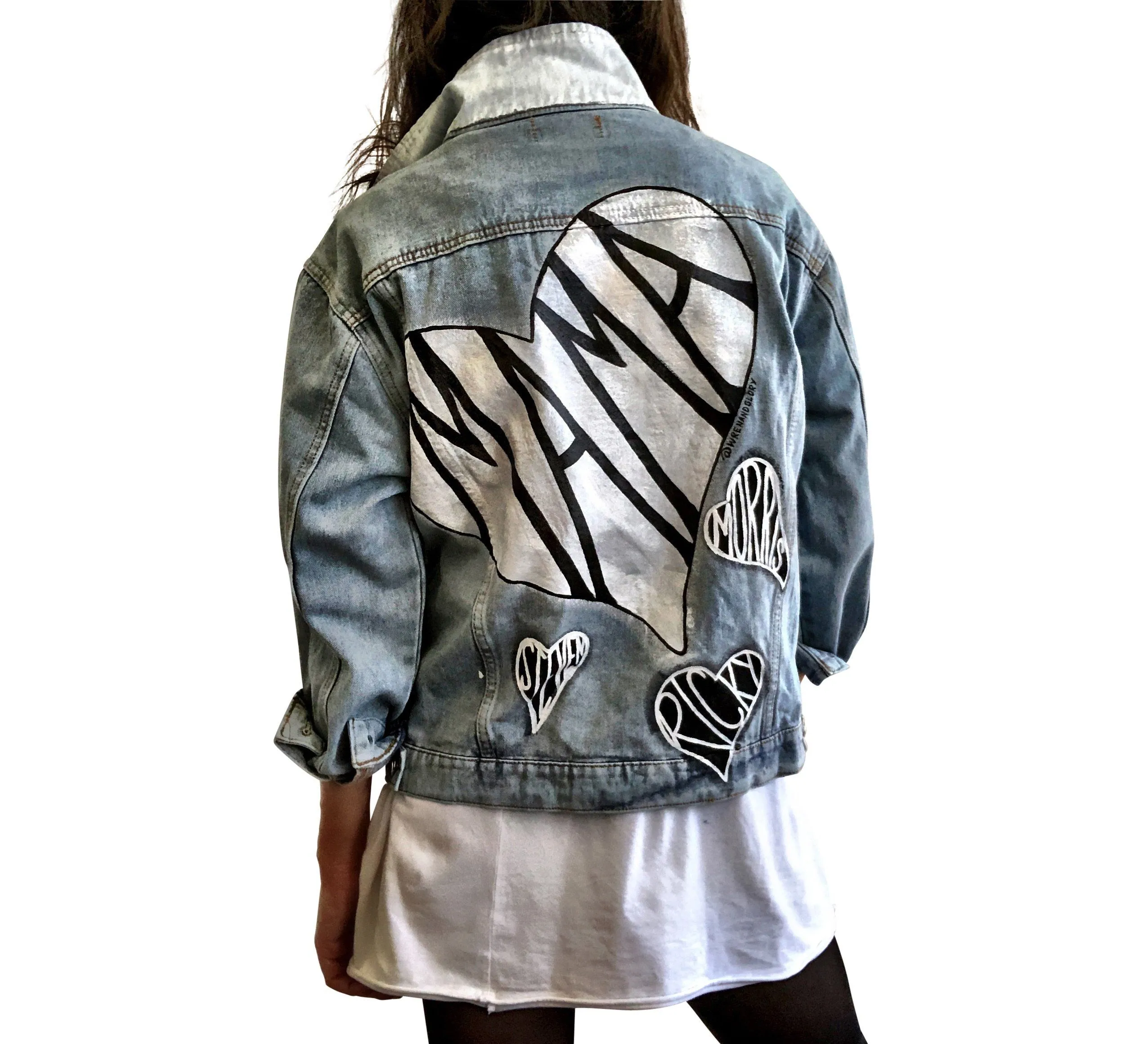 'MAMA' DENIM JACKET