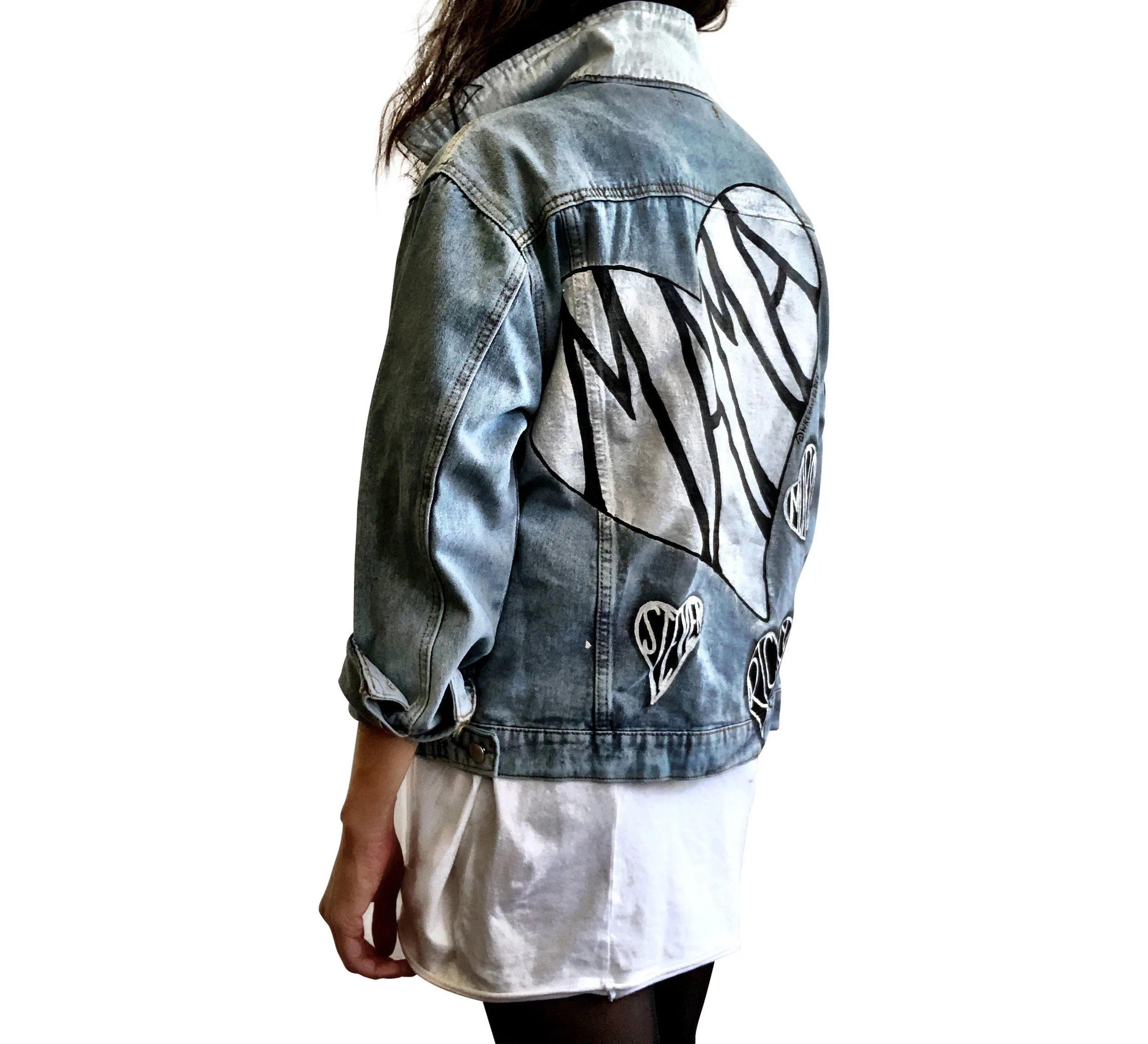 'MAMA' DENIM JACKET