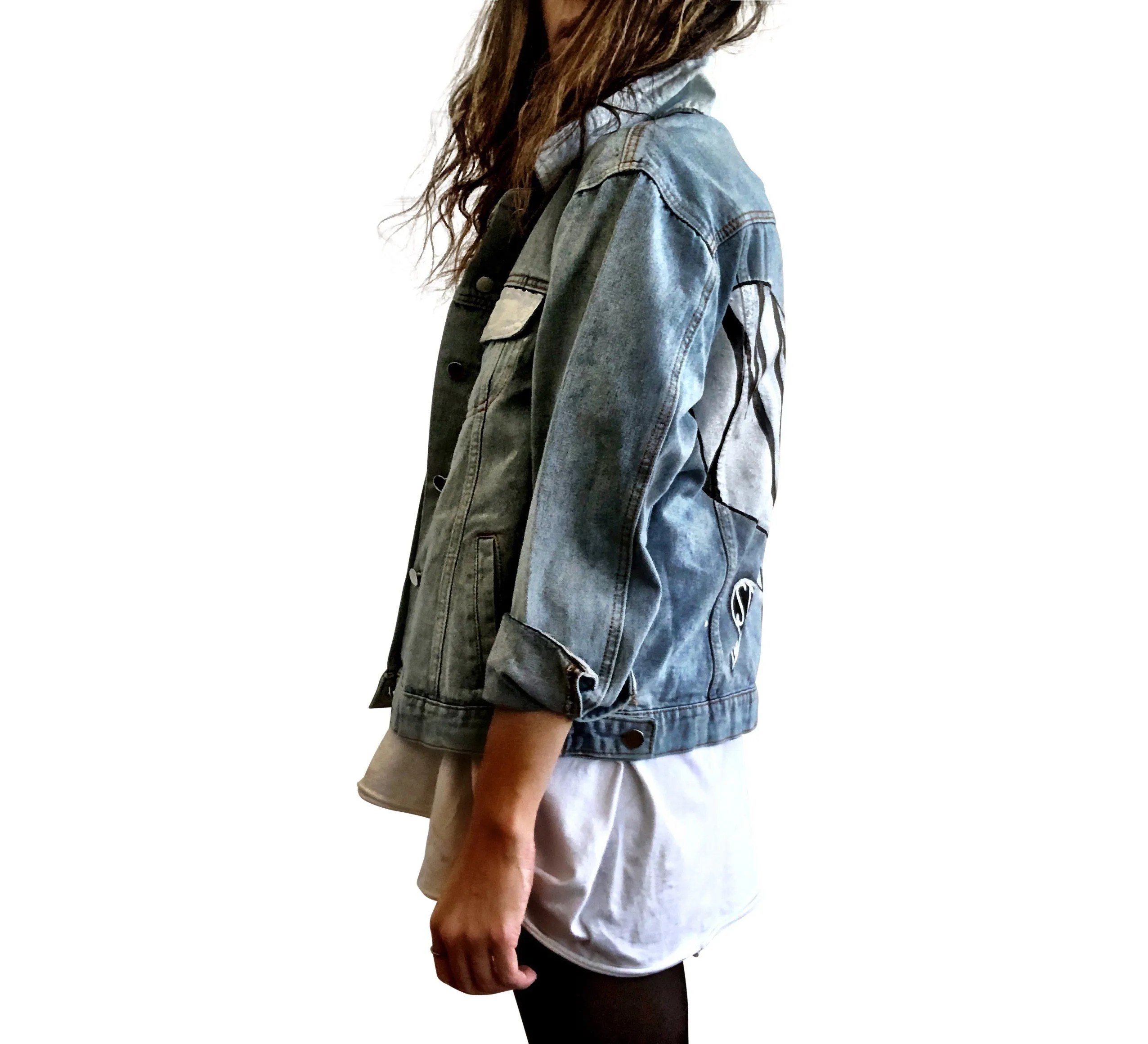 'MAMA' DENIM JACKET