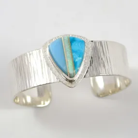 Multi-Stone Inlay Cuff