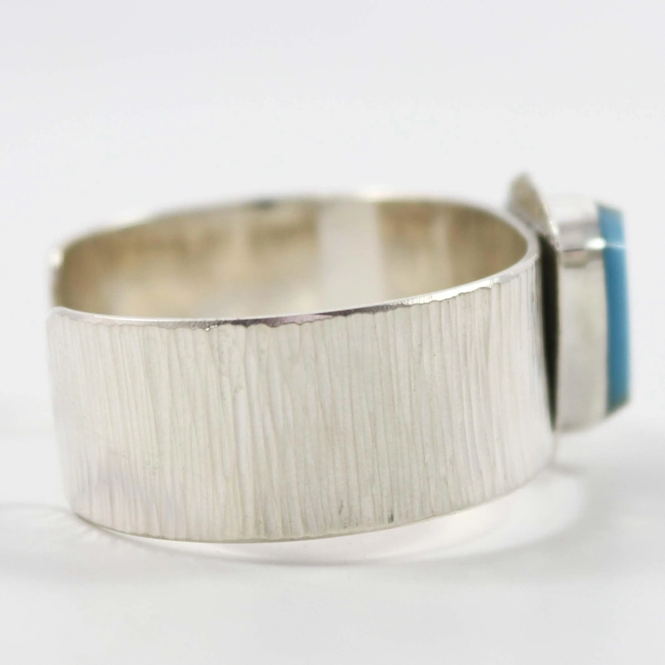 Multi-Stone Inlay Cuff