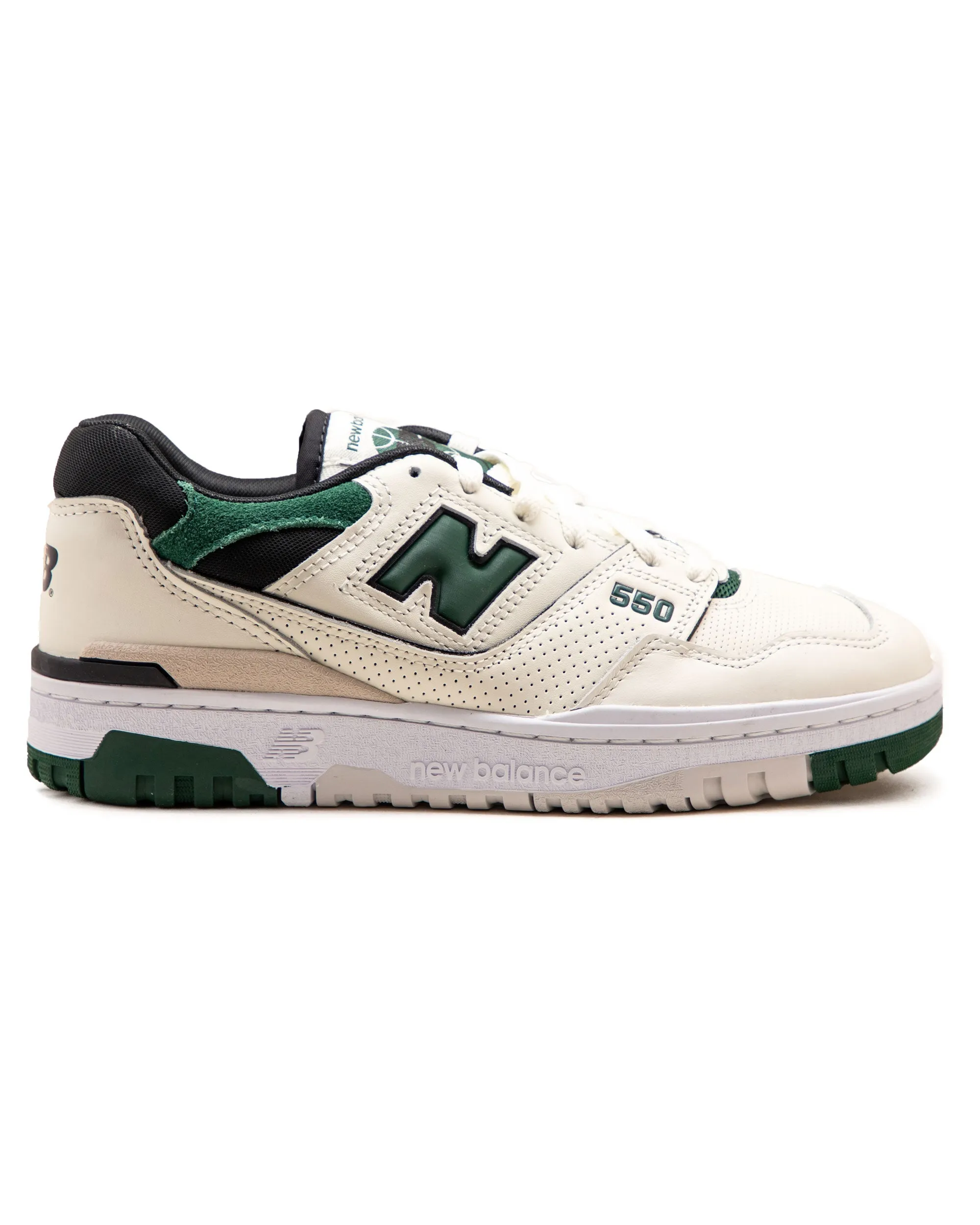 New Balance 550 Sea Salt Pine Green