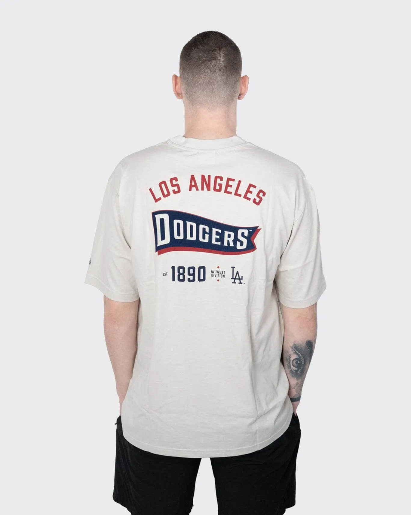 New Era Oversize Tee Los Angeles Dodgers