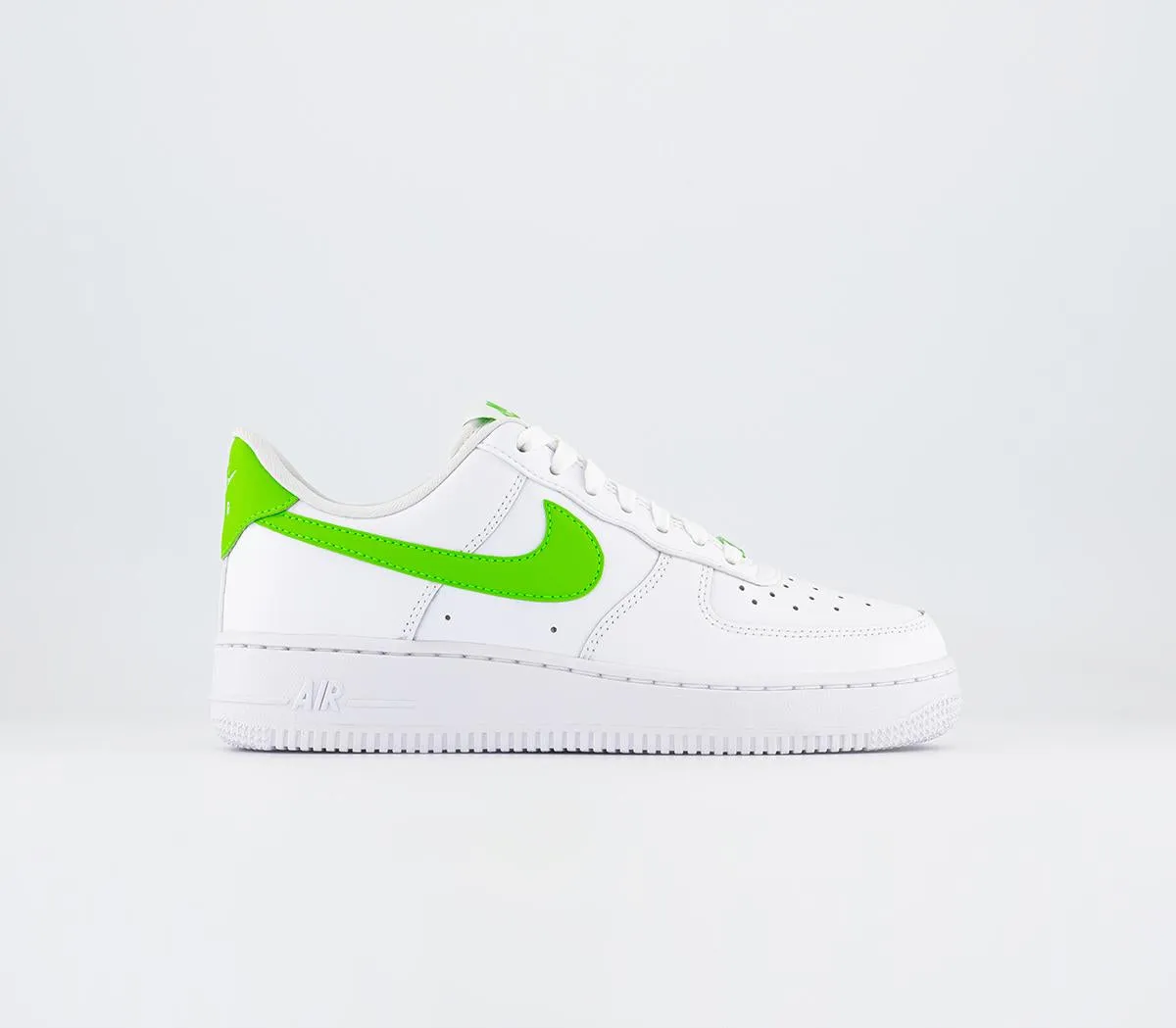 Nike Air Force 1 '07 White Action Green Uk Size 4