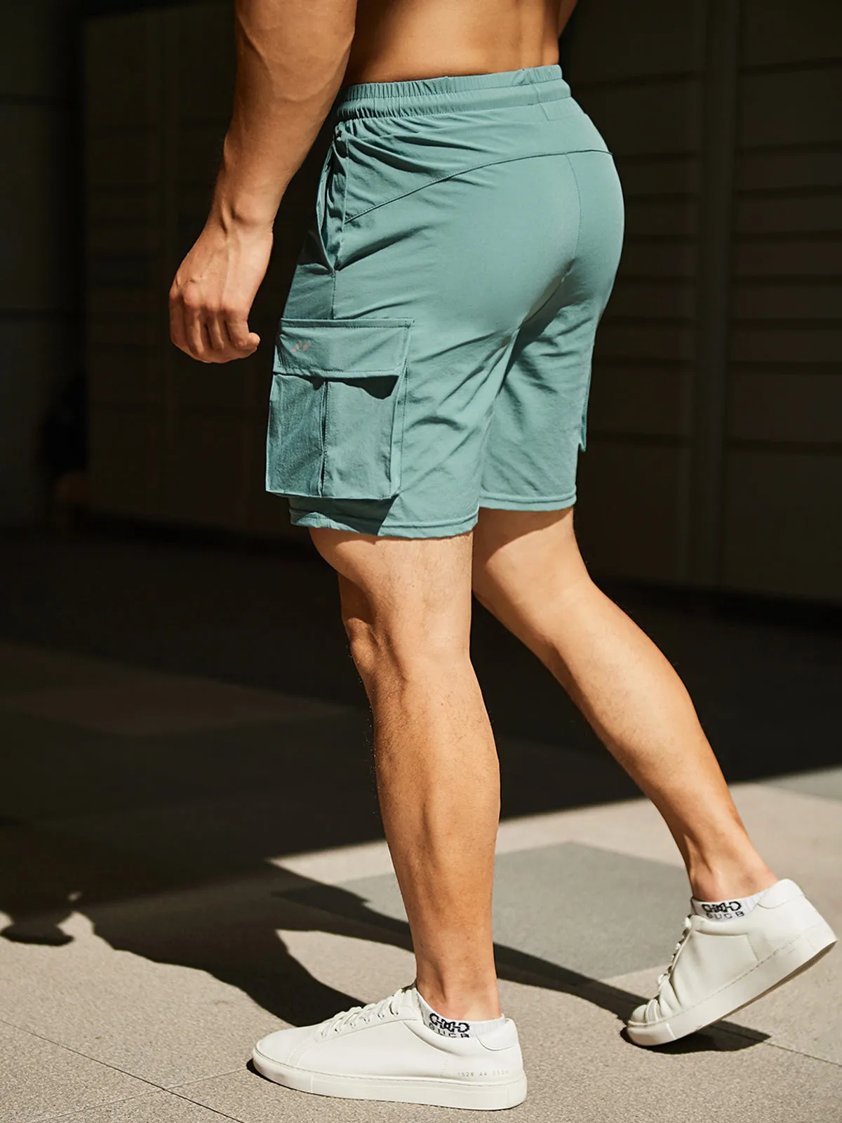 Performance Cargo Shorts Forest