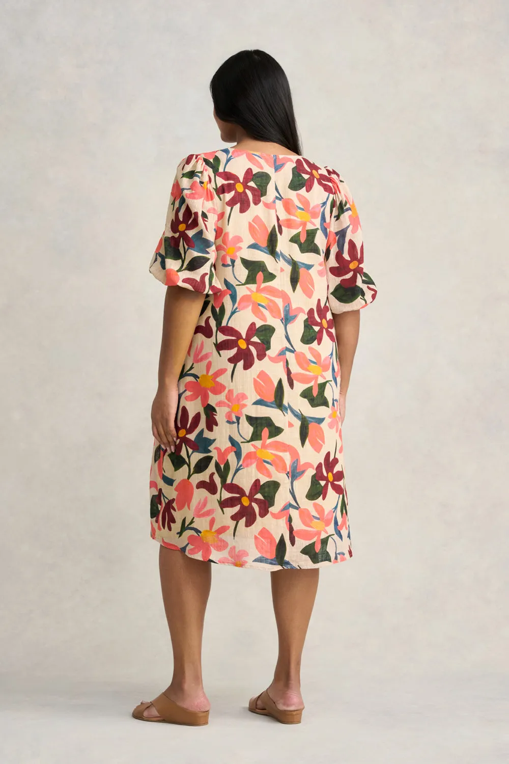 Printed Swing Dress